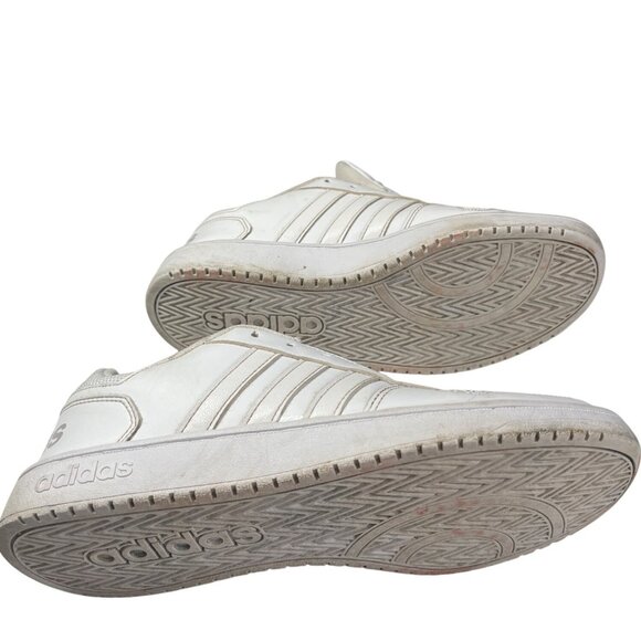 Adidas Mens White Sneakers Size 10.5 EU 44.2 Classic Style Casual Shoes C76 - Picture 9 of 9